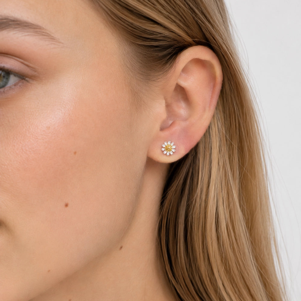 Daisy Flower – Studs med tusensköna och skruvplopp