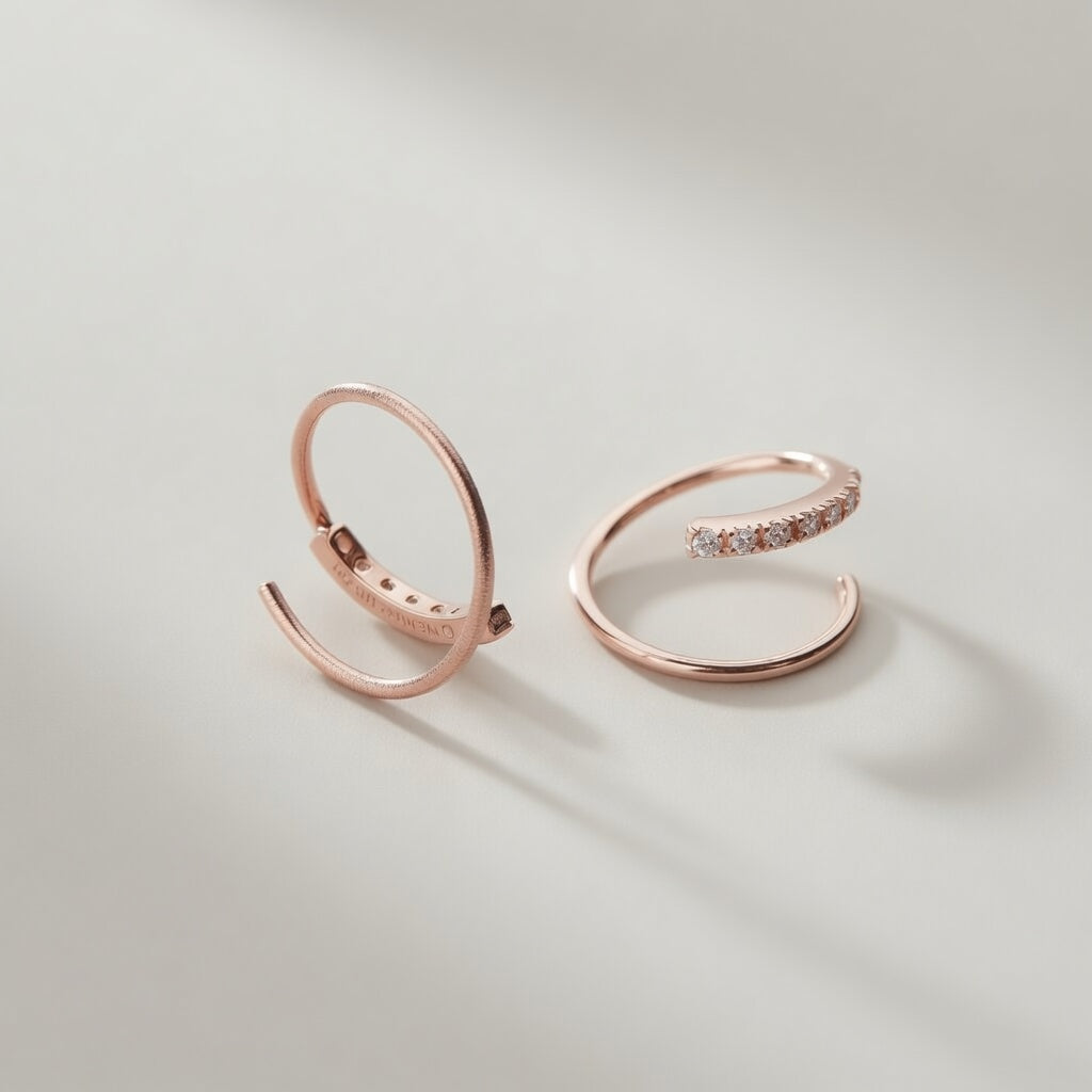 Twiggy - Örhängen med unik twistdesign