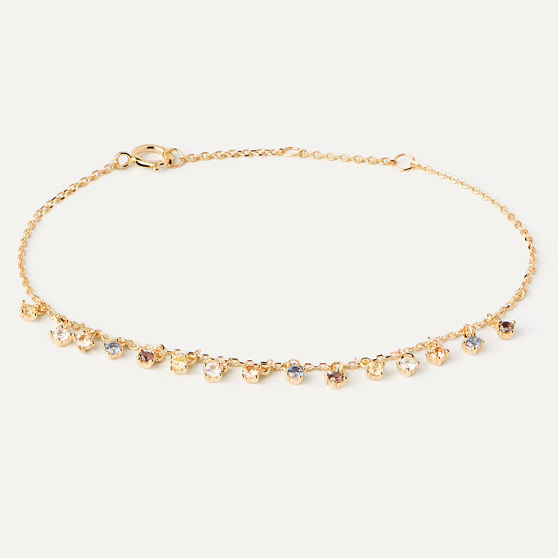 Blossom Breeze - Armband med stenar i ljuva färger