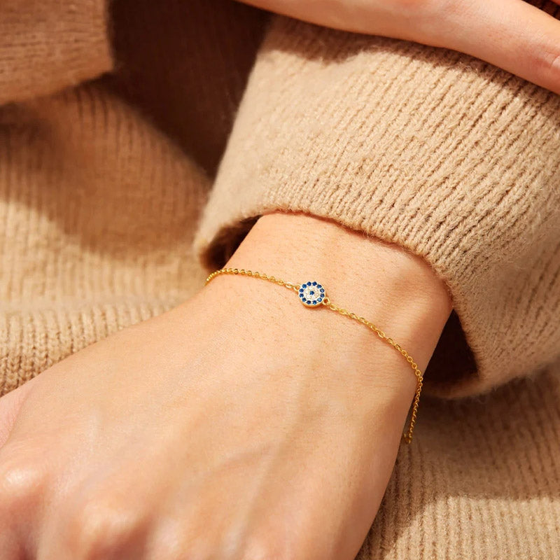 Blue Eyes - Armband med blå stenar