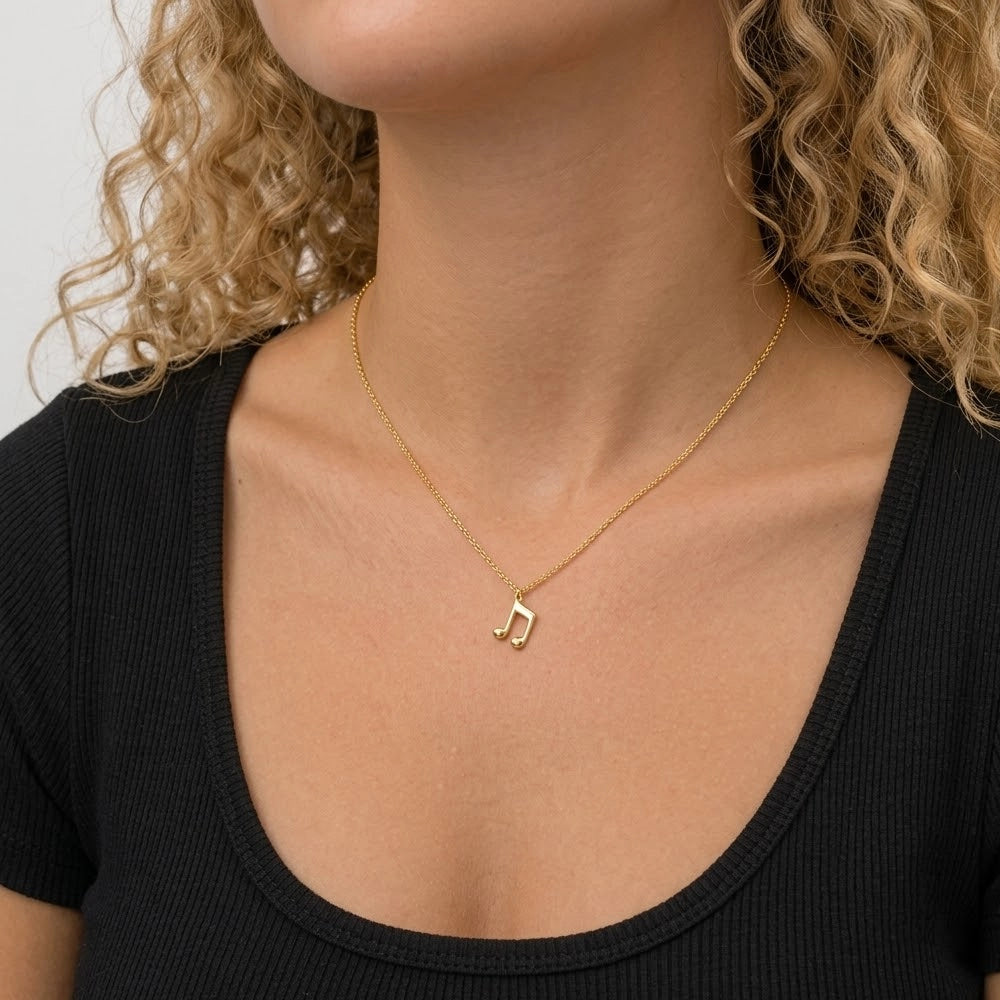 Decibelle – Halsband med nothänge
