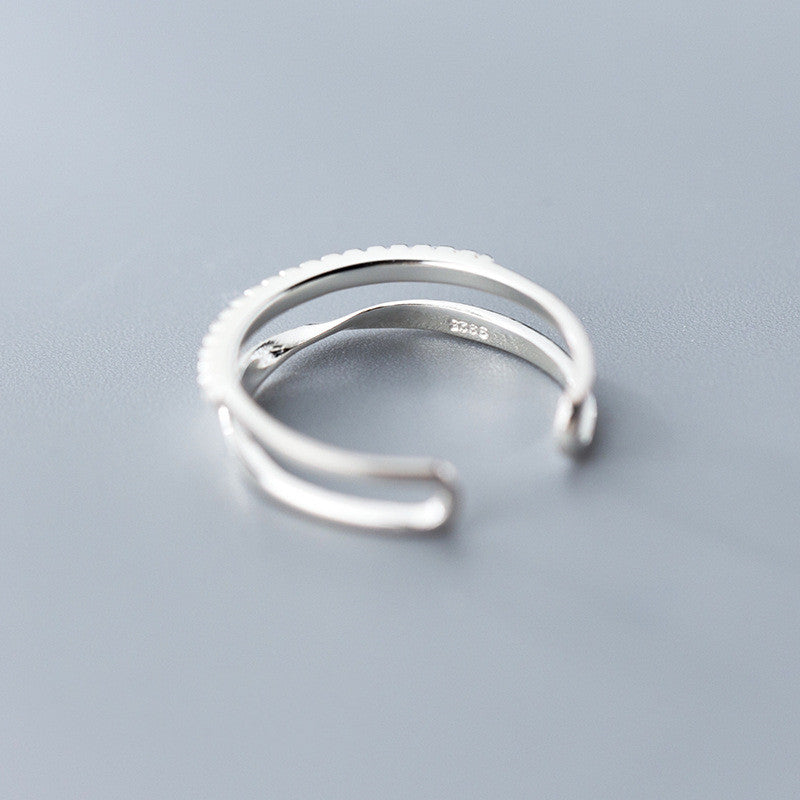 Disa - Justerbar ring med stenar