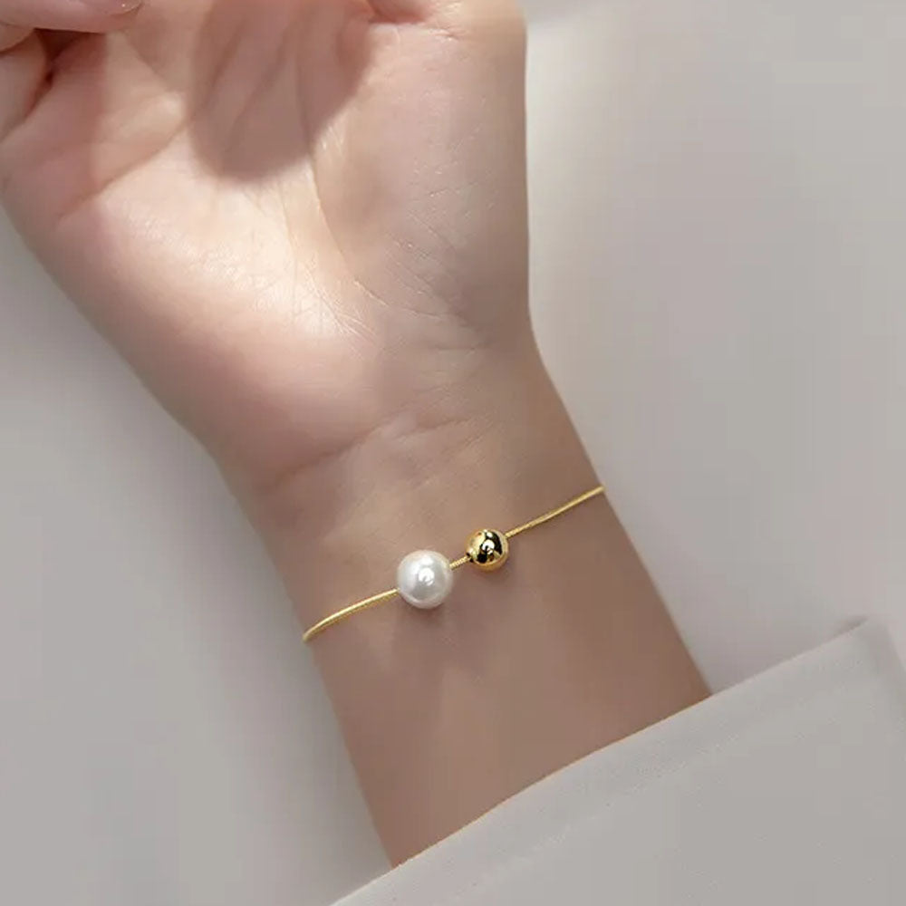 Divine - Armband med pärla