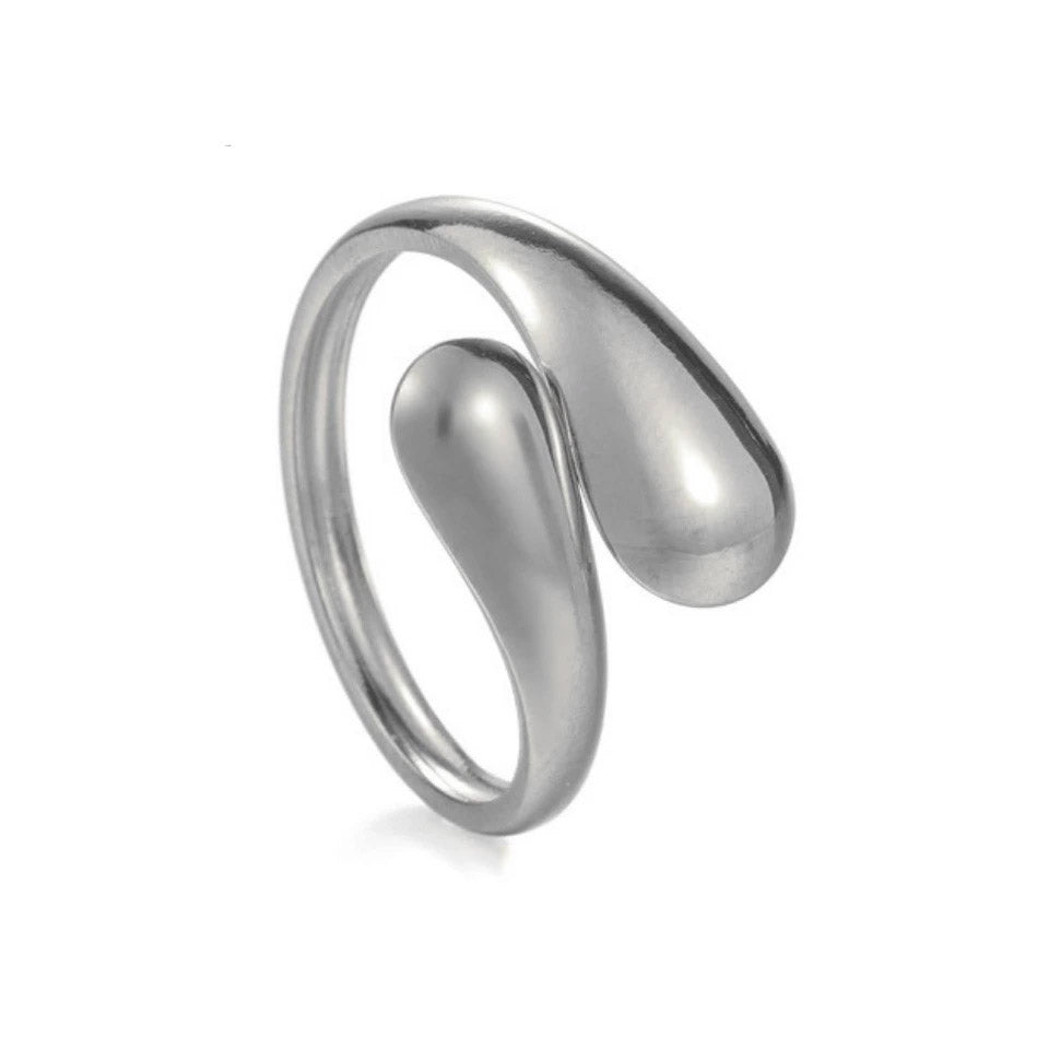 Eclipse - Justerbar ring med droppform