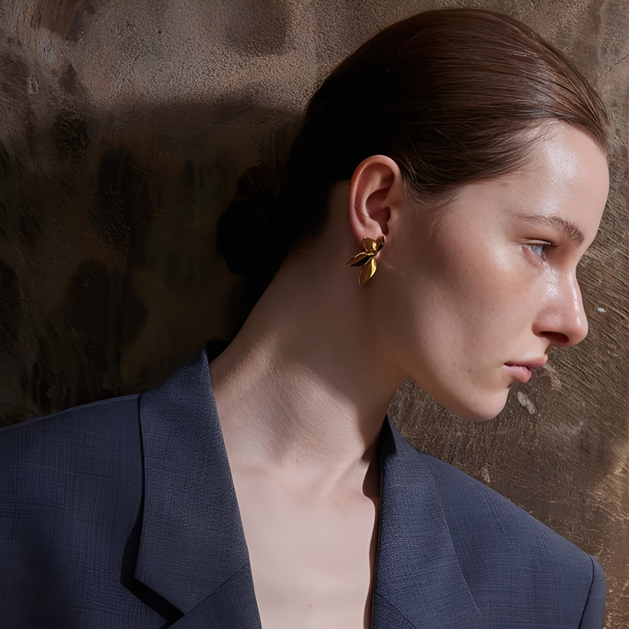 Eden - Statement studs i bladform