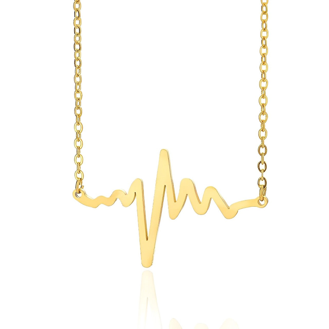 Beat - Halsband med EKG-kurva