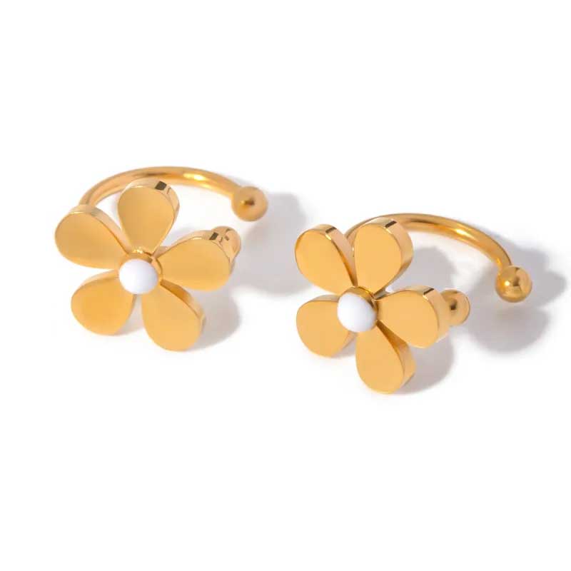 Floral Dreams - Ear Cuffs med blommotiv