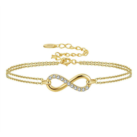 Forever - Armband med infinitysymbol