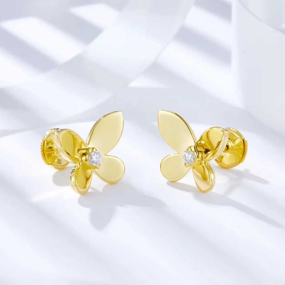 Golden Bloom - Vackra studs med blomma