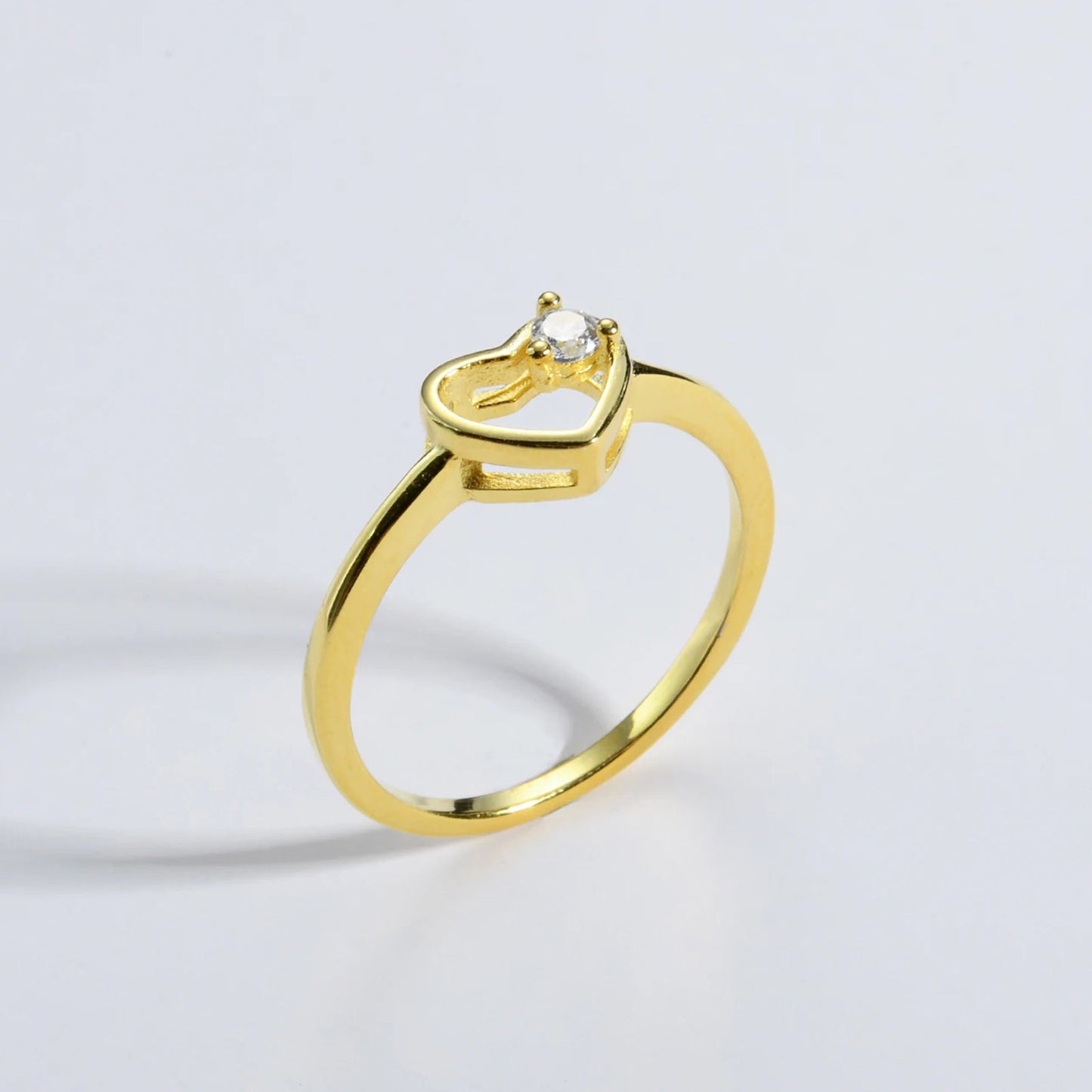 Heartbeat - Ring med öppet hjärta