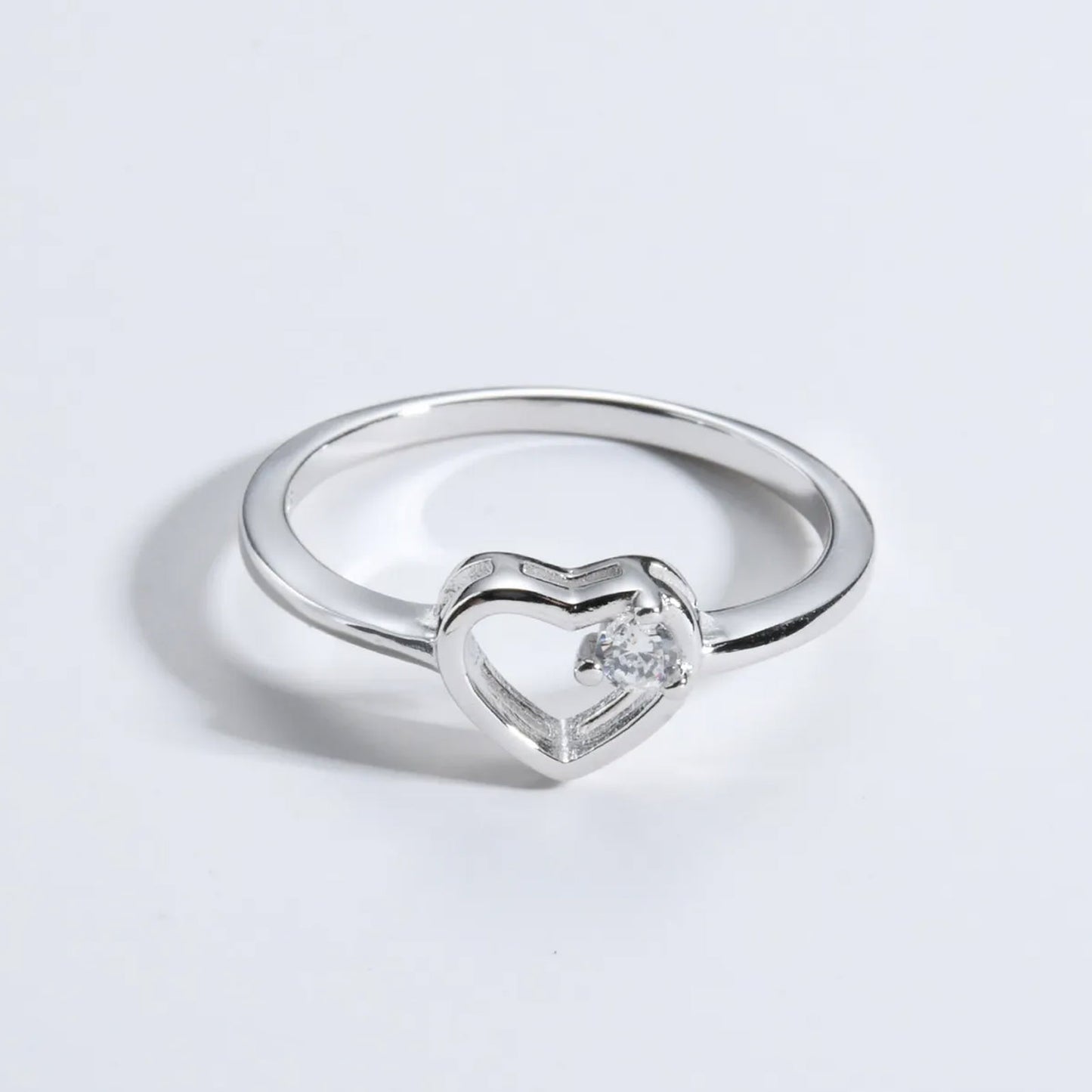 Heartbeat - Ring med öppet hjärta