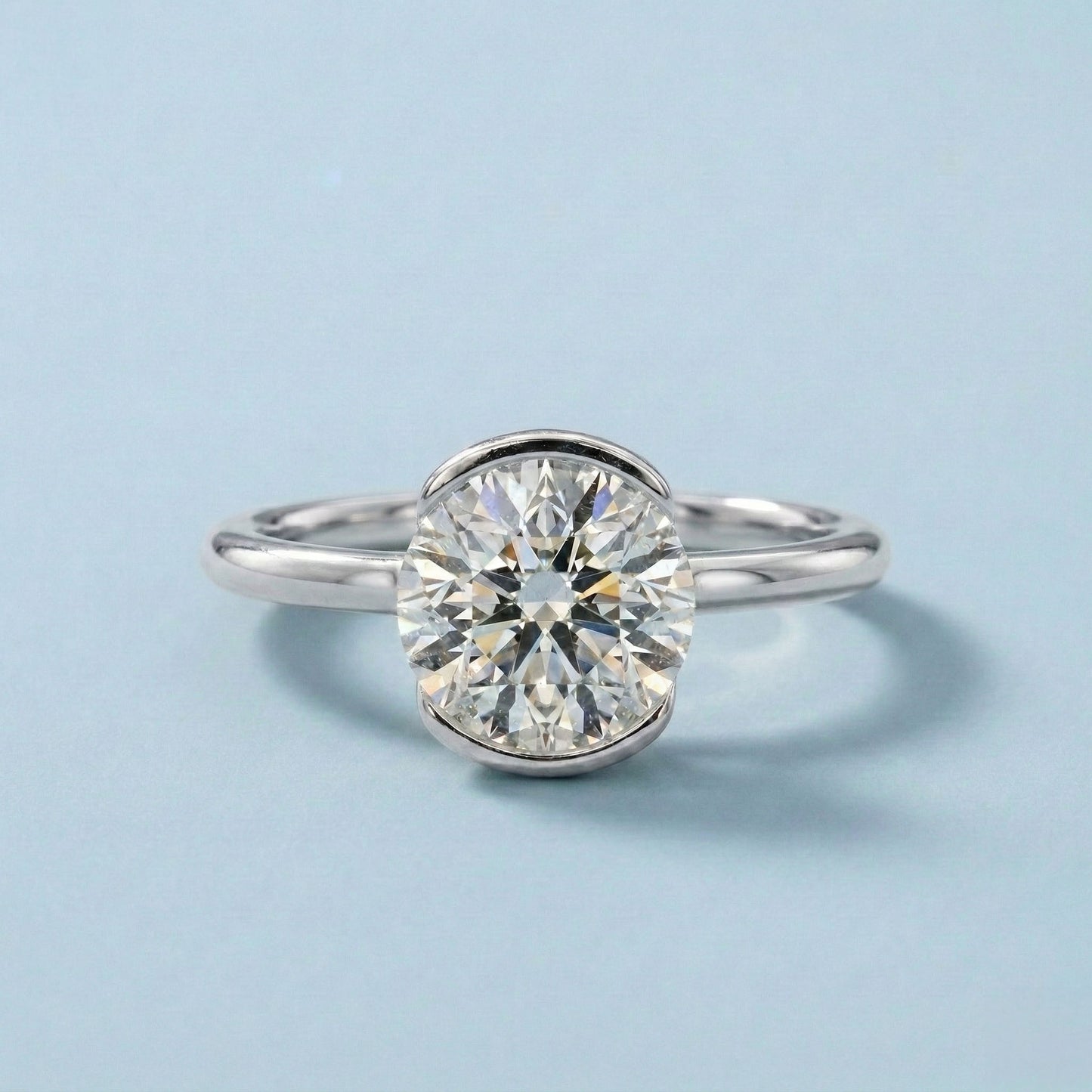 Imperial - Ring med moissaniteinfattning