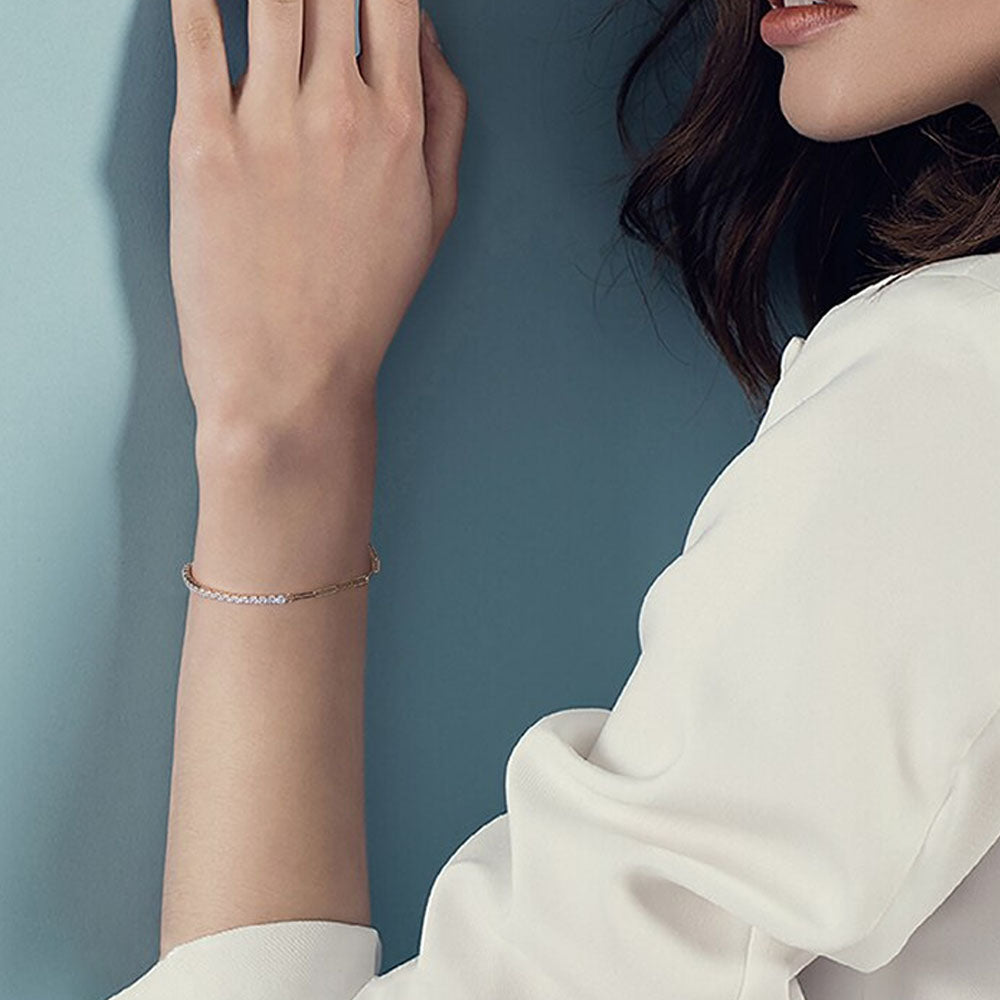 Josie - Tennisarmband med trendig design