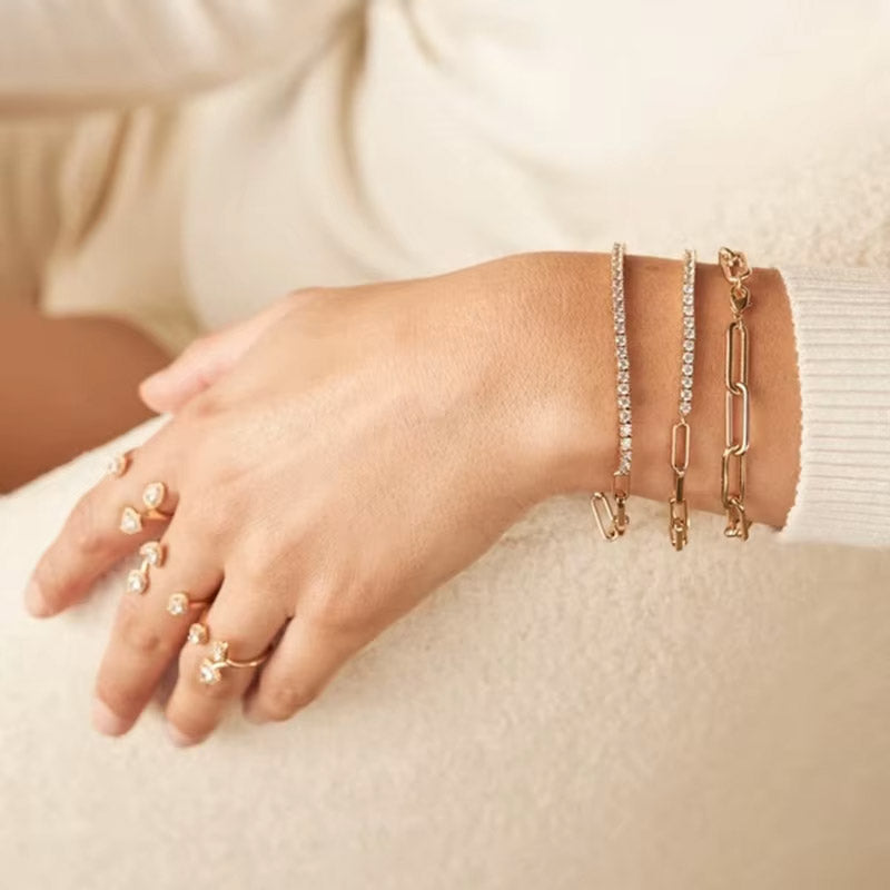 Josie - Tennisarmband med trendig design