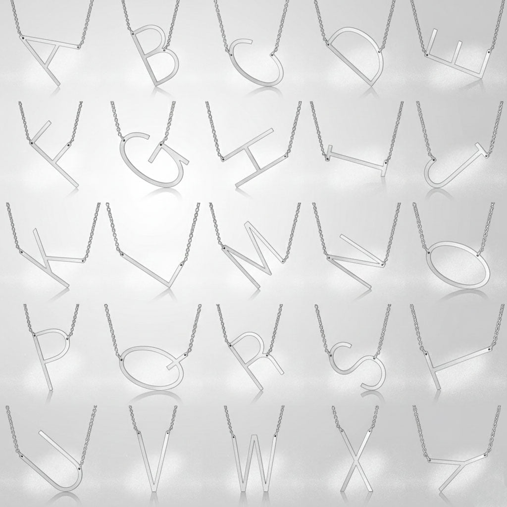 Juno - Halsband med stor bokstav