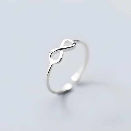 Lemniscate - Justerbar ring med infinitysymbol