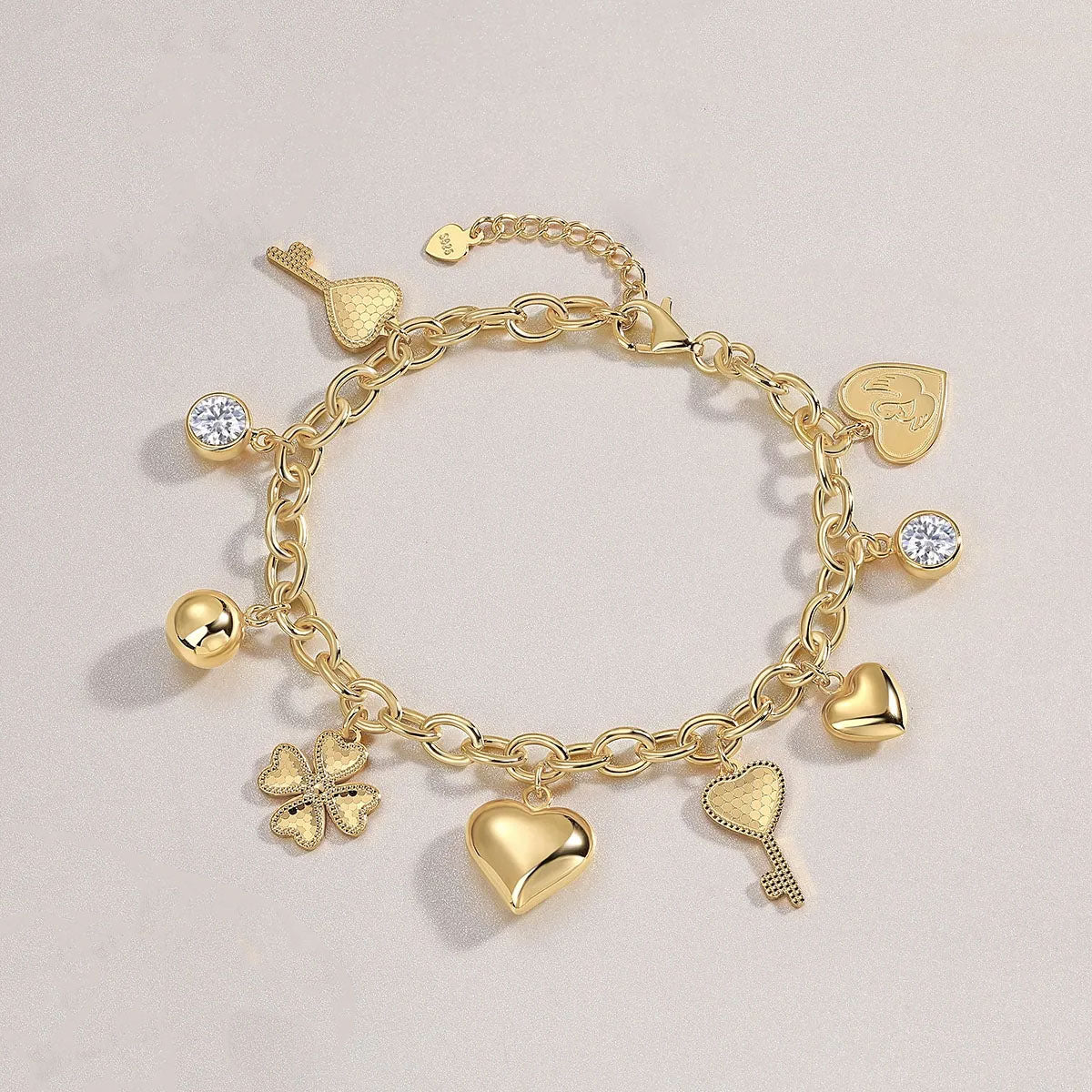 Memory Lane - Armband med berlocker