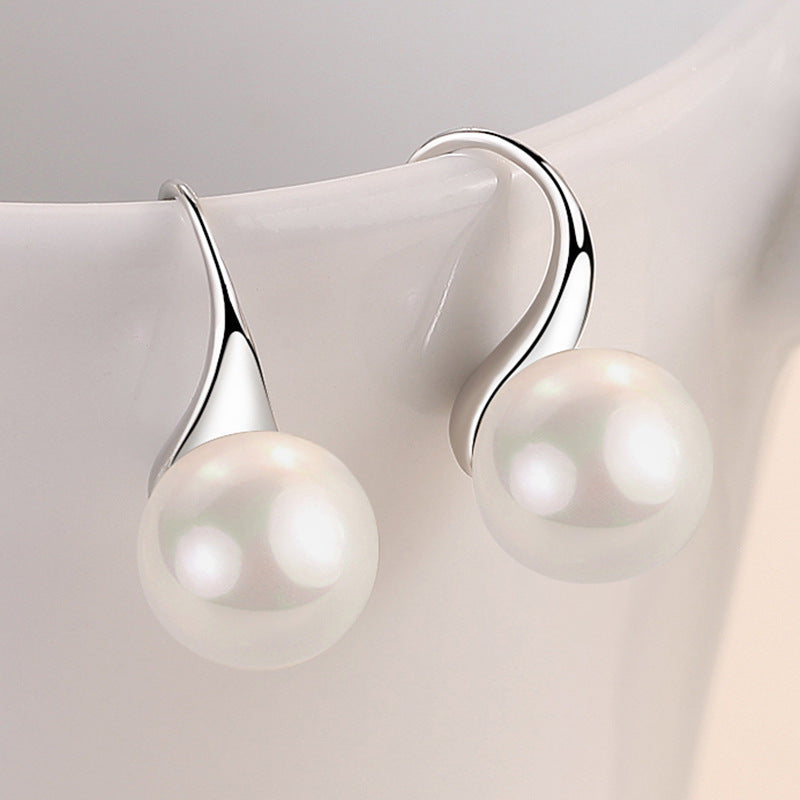 Pearl Drop - Droppformade pärlörhängen
