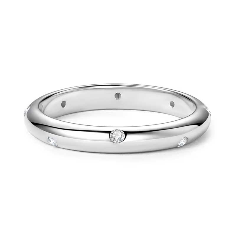 Stjärnklar - Ring med moissanite