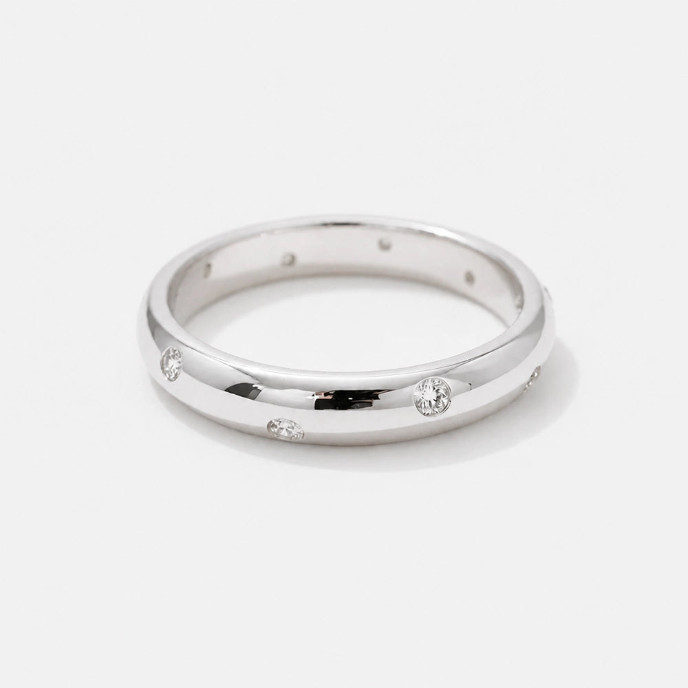 Stjärnklar - Ring med moissanite