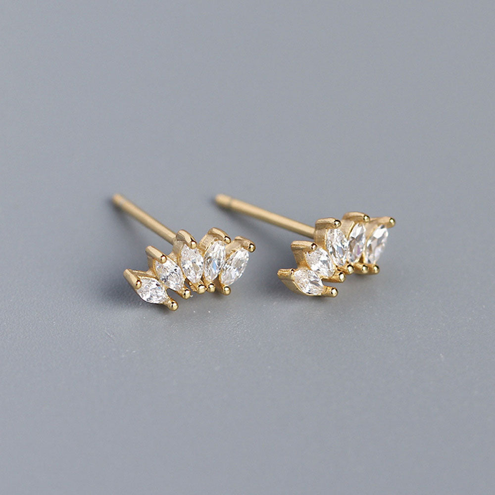 Tindra - Studs med med motiv av krona