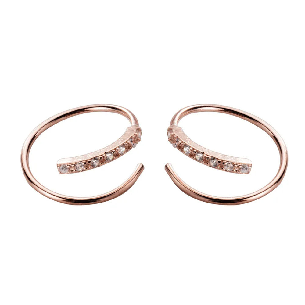 Twiggy - Örhängen med unik twistdesign