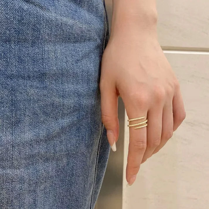 Virella - Spirlformad ring