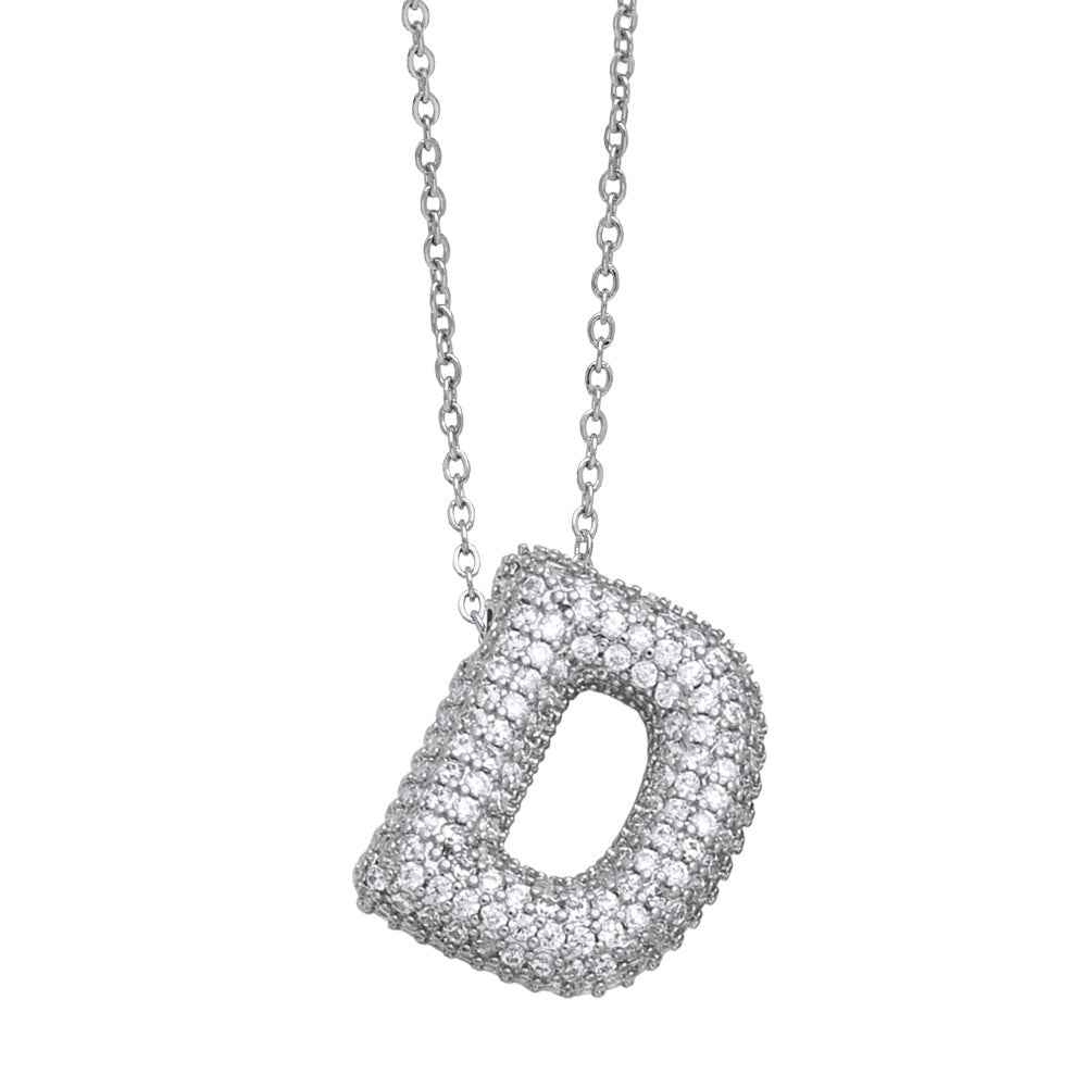 Luxe Initials - Halsband med chunky bokstavsdesign