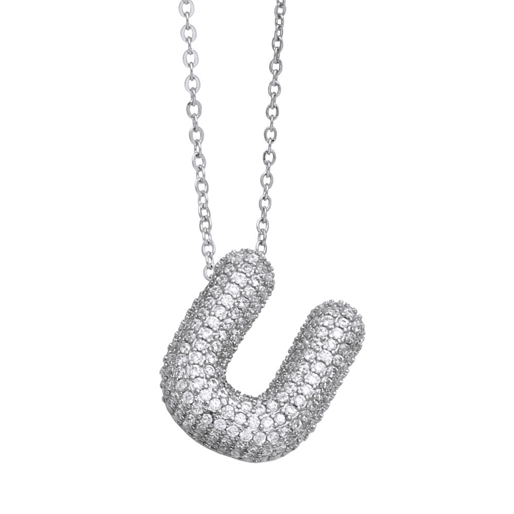 Luxe Initials - Halsband med chunky bokstavsdesign