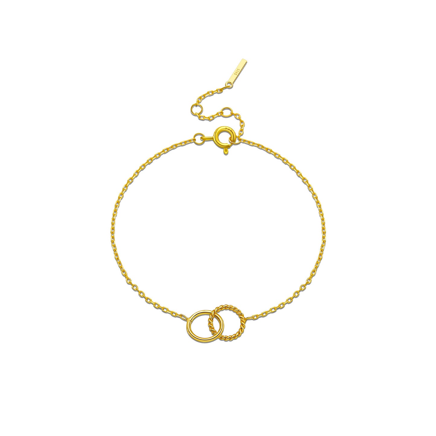 Eterna – Armband med sammanvävda ringar