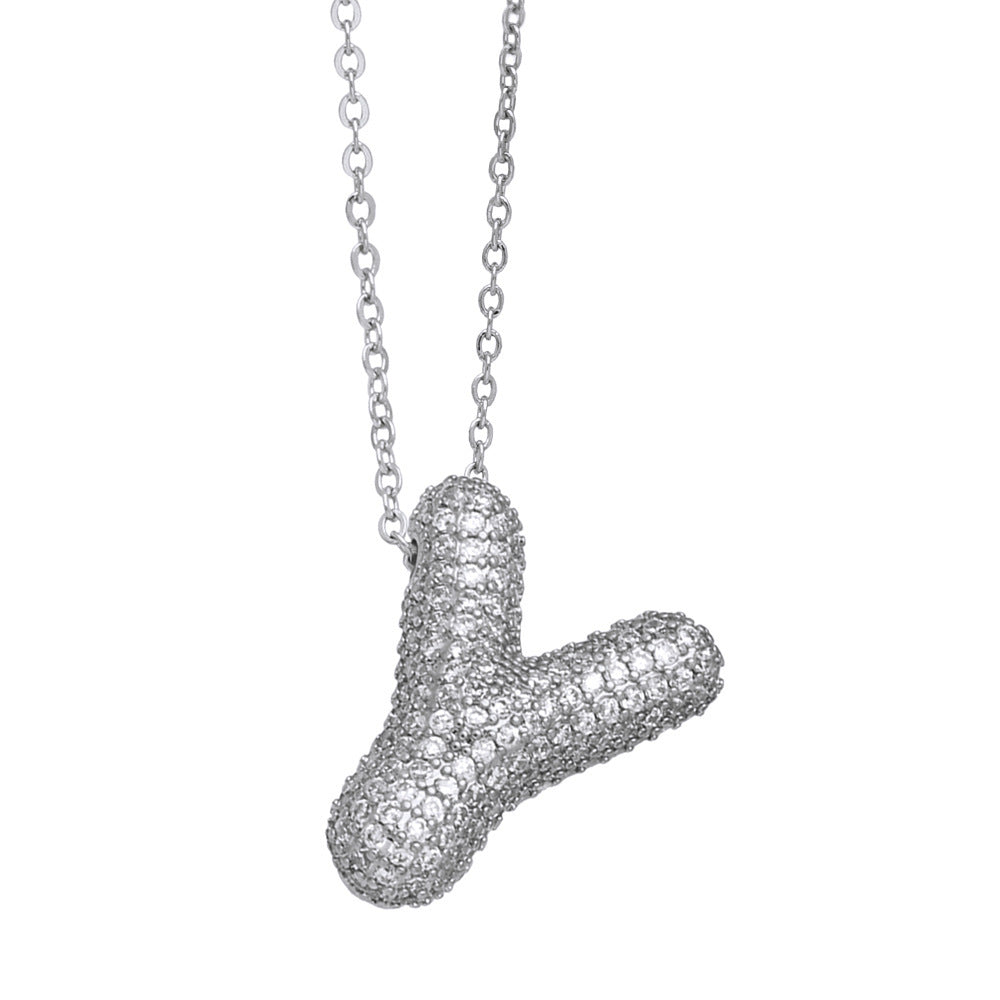 Luxe Initials - Halsband med chunky bokstavsdesign