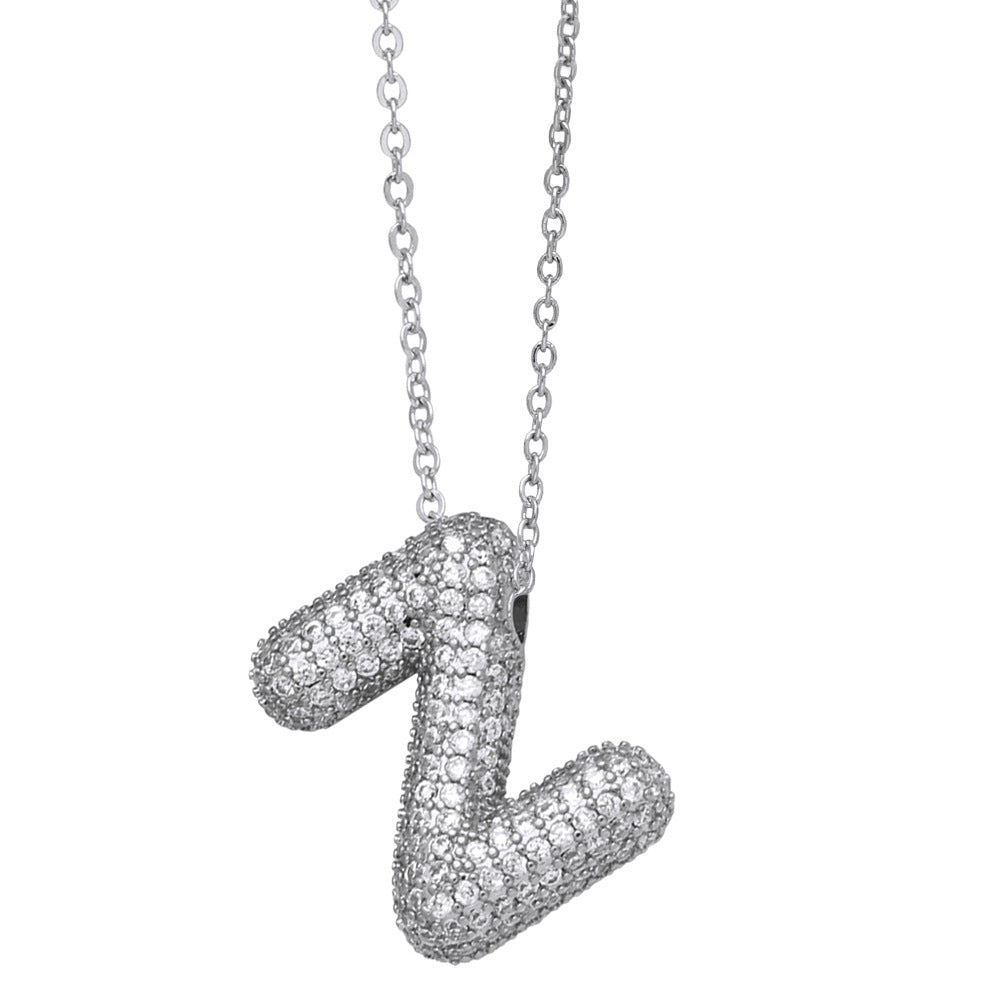 Luxe Initials - Halsband med chunky bokstavsdesign