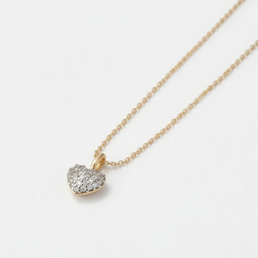 Brilliant Emblem - Halsband med gnistrande hjärta