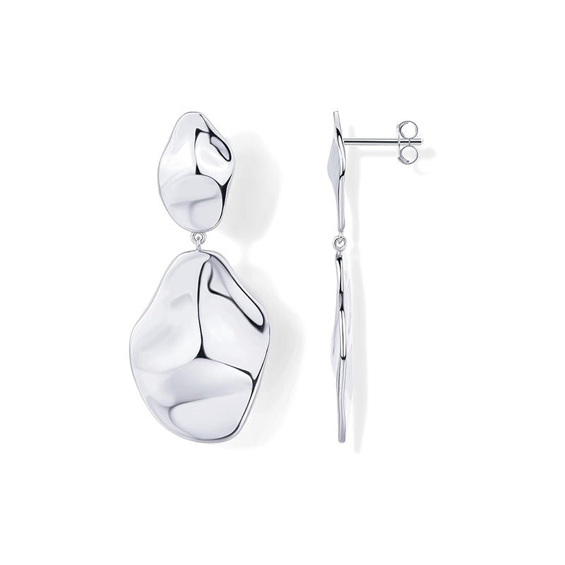 Sculpture Drop – Eleganta statementörhängen