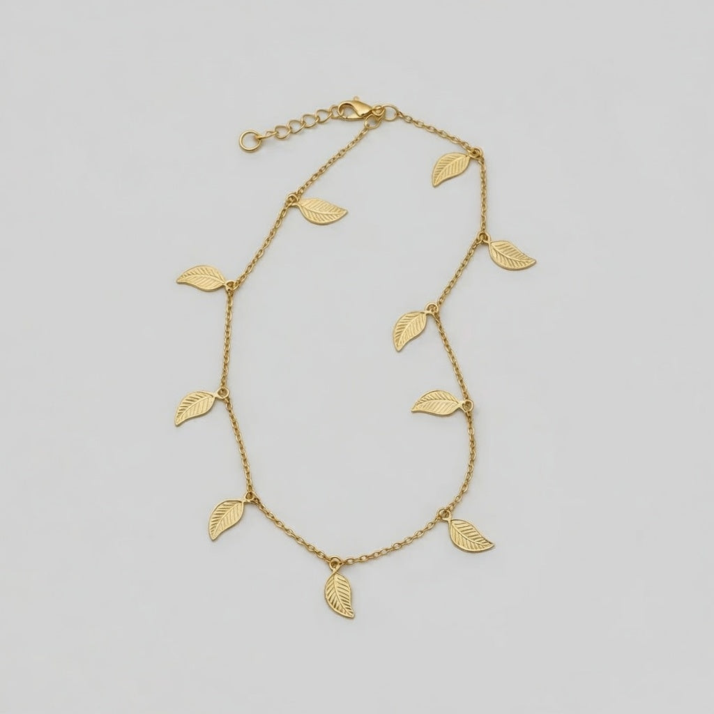 Light Leaf - Fotlänk med löv längs kedjan