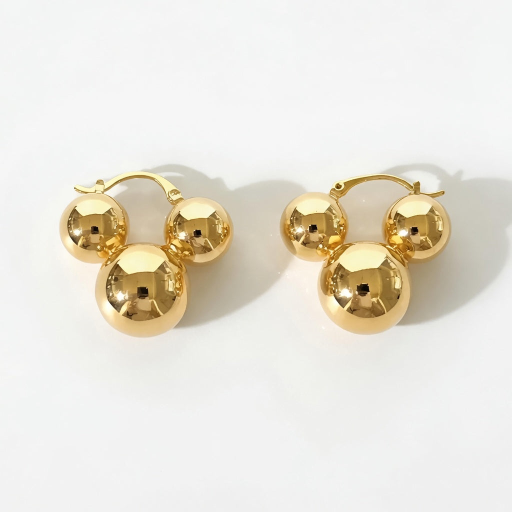 Trio Globe - Hoops med tre kulor