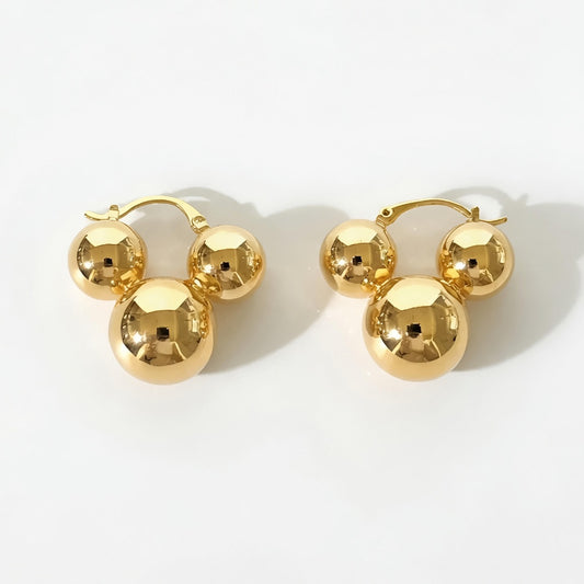 Trio Globe - Hoops med tre kulor
