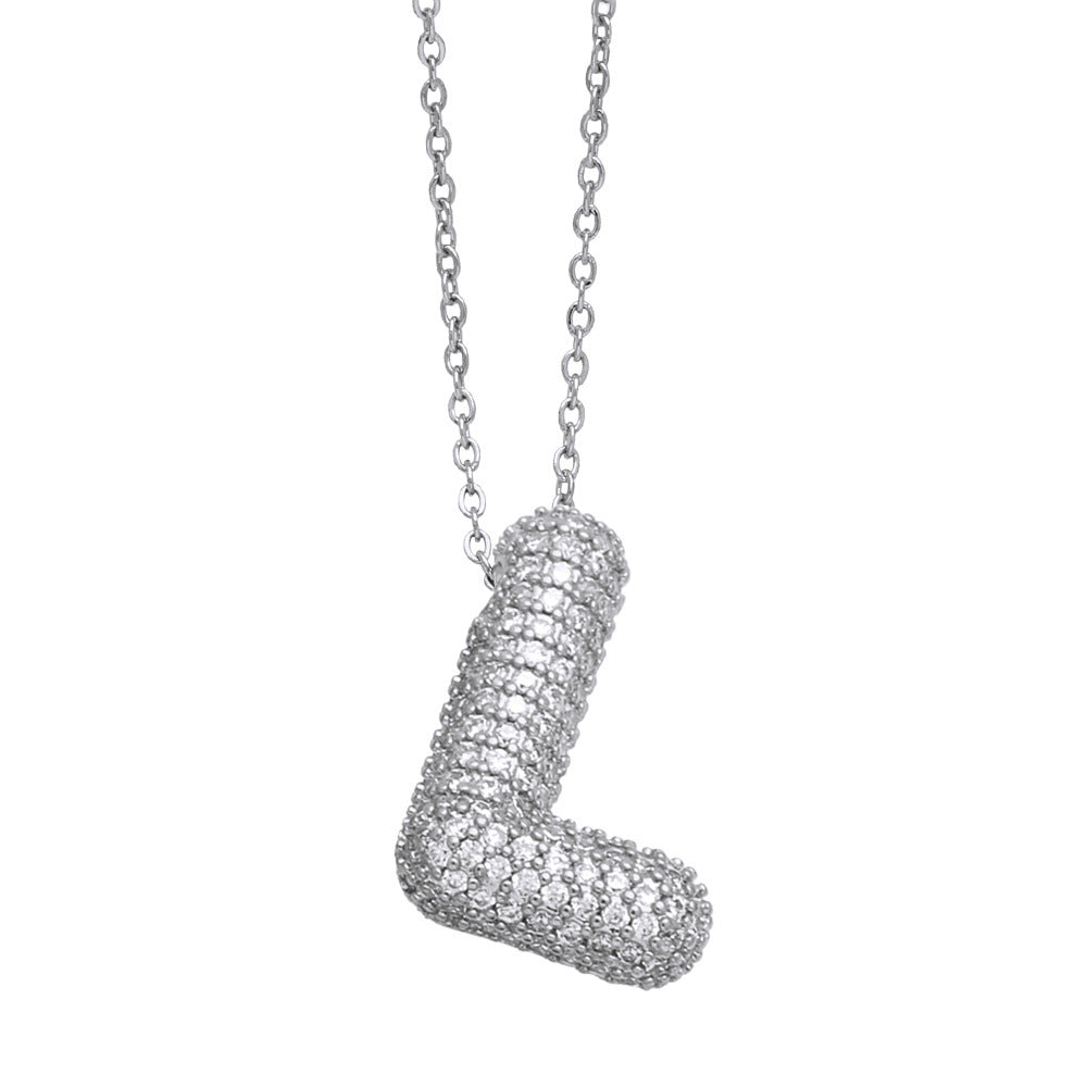 Luxe Initials - Halsband med chunky bokstavsdesign