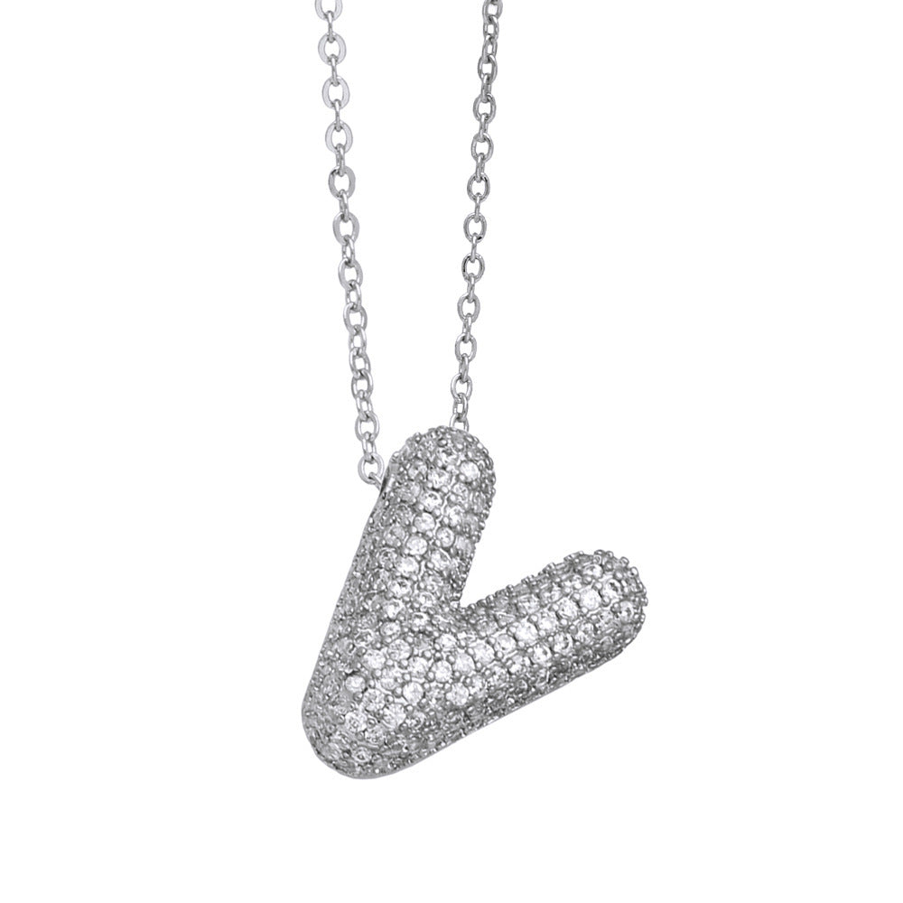 Luxe Initials - Halsband med chunky bokstavsdesign