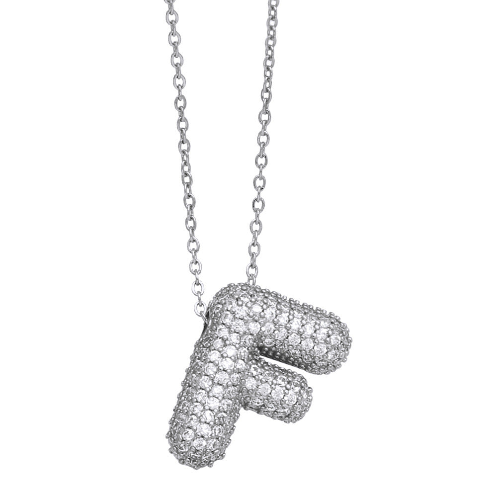 Luxe Initials - Halsband med chunky bokstavsdesign