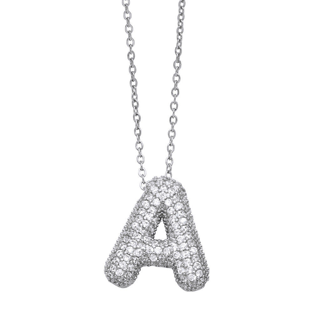 Luxe Initials - Halsband med chunky bokstavsdesign