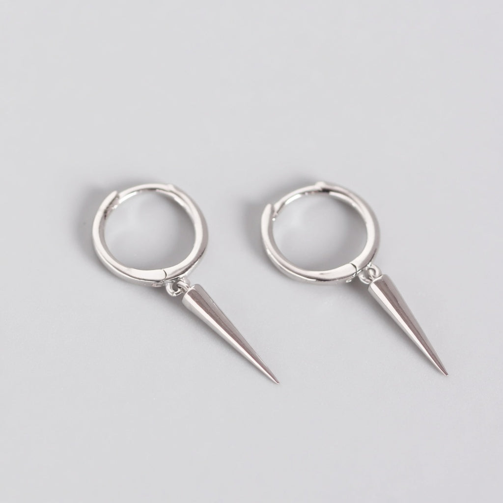 Elise - Hoops med spikdesign