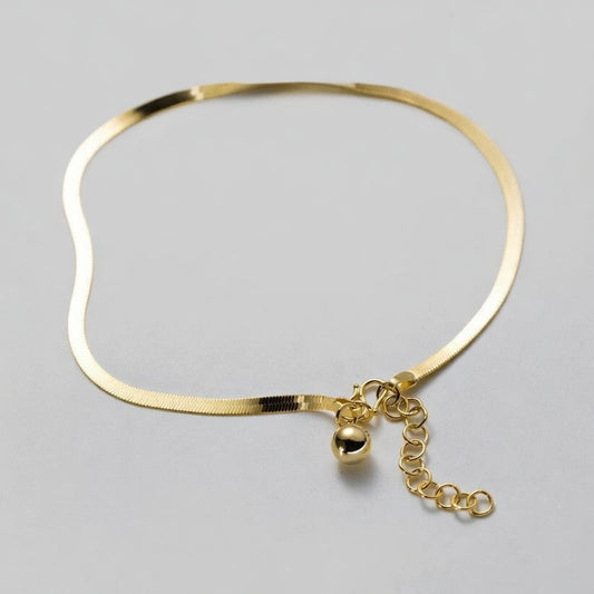 Alba - Fotlänk i ormbenskedja