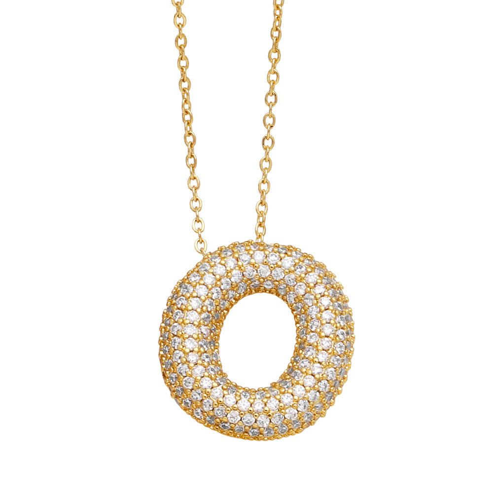 Luxe Initials - Halsband med chunky bokstavsdesign