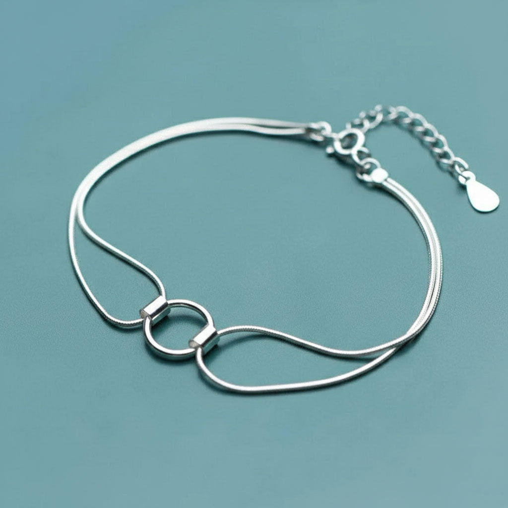 Astrid - Armband med unikt sammanlänkade kedjor