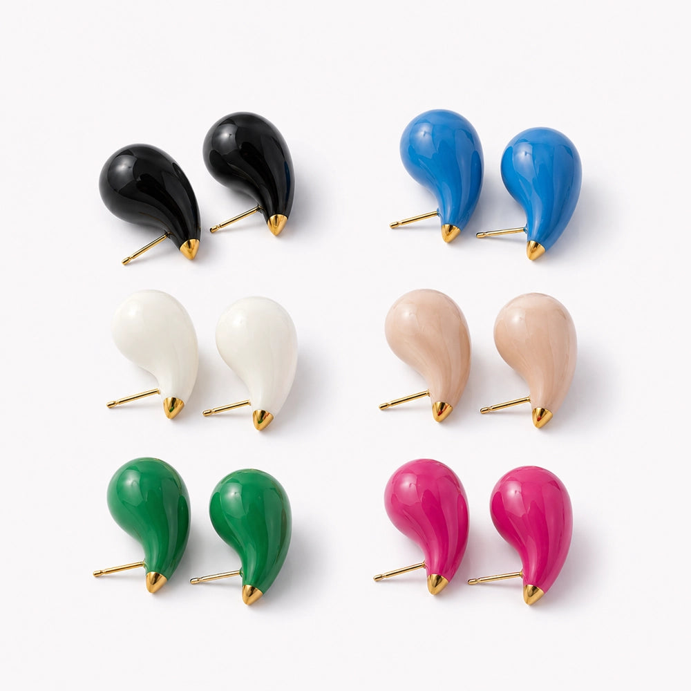 Color Drops - Droppformade örhängen i olika färger