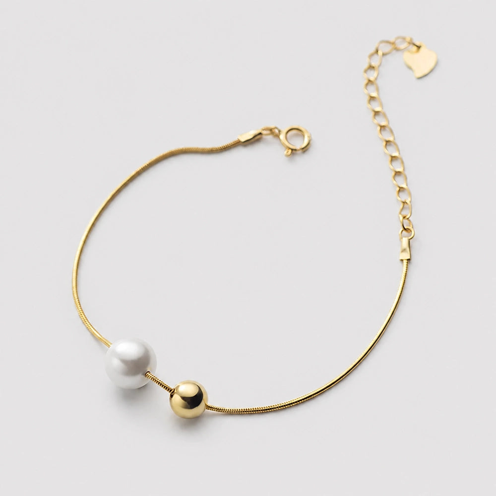 Divine - Armband med pärla