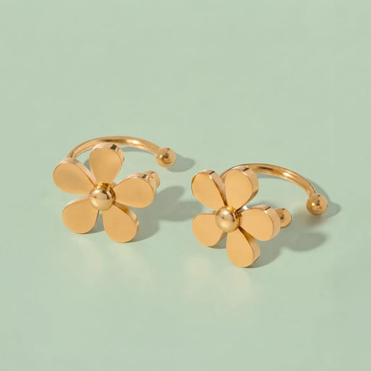 Floral Dreams – Ear Cuffs med blommotiv