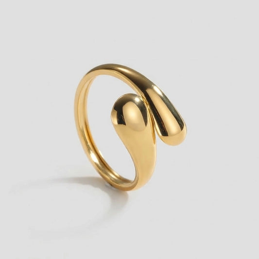 Eclipse – Justerbar ring med droppform