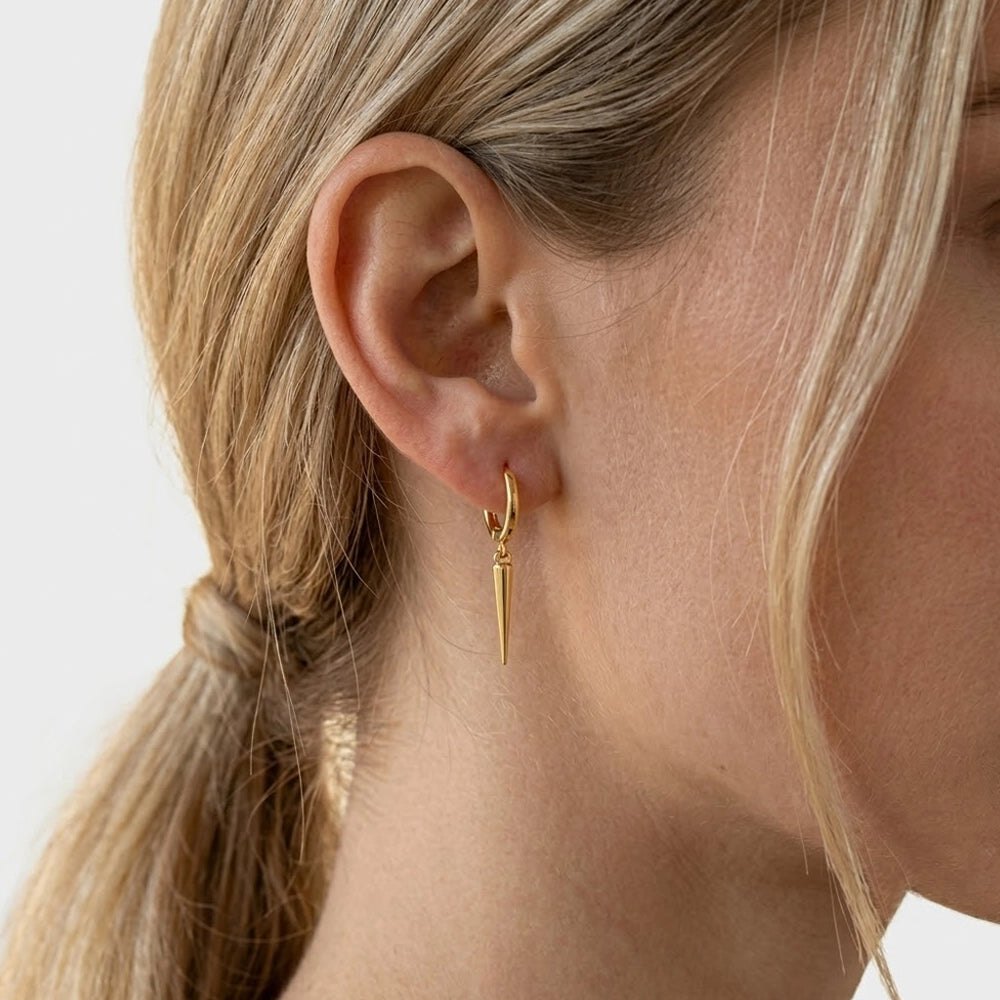 Elise – Hoops med spikdesign